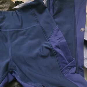 lululemon athletica Blue Leggings